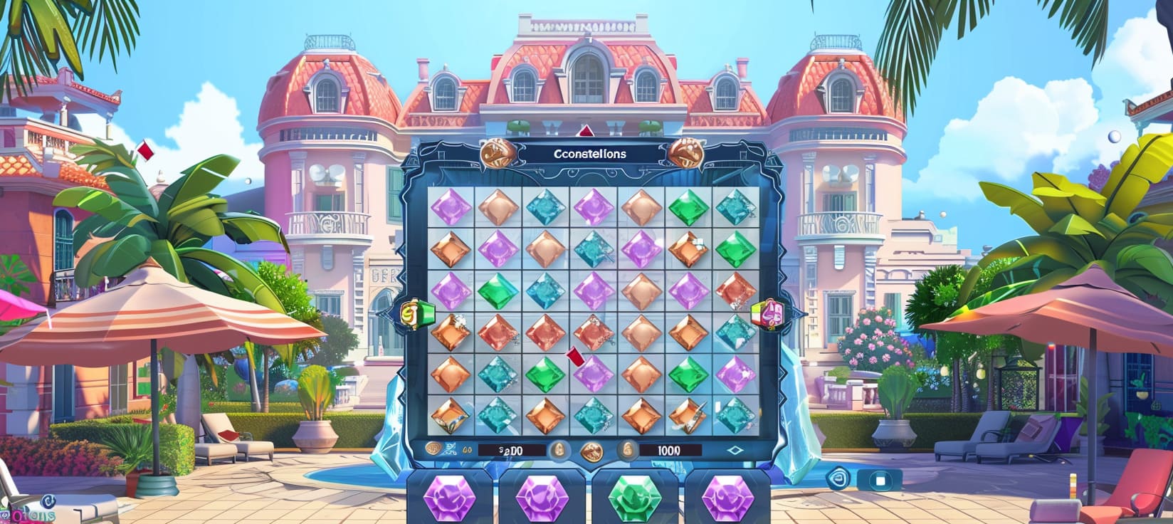 8888kf Constellations slot game cassino online com pedras preciosas